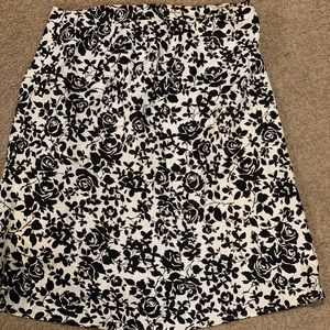 Casual Floral Skirt